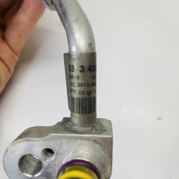 2007-2010 BMW X3 E83 AC A/C Condenser Dryer Pressure Hose Line 64533455916 - Picture 8 of 10